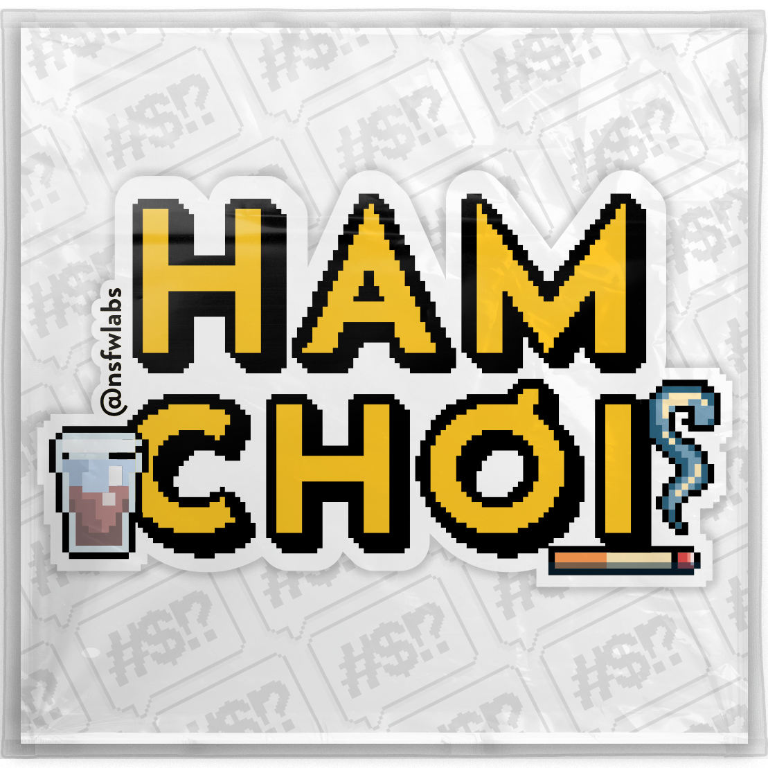Ham Choi Sticker
