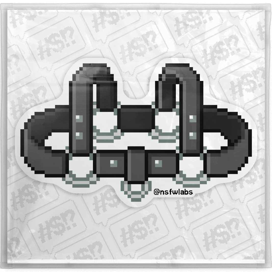 Pixel Harness Sticker