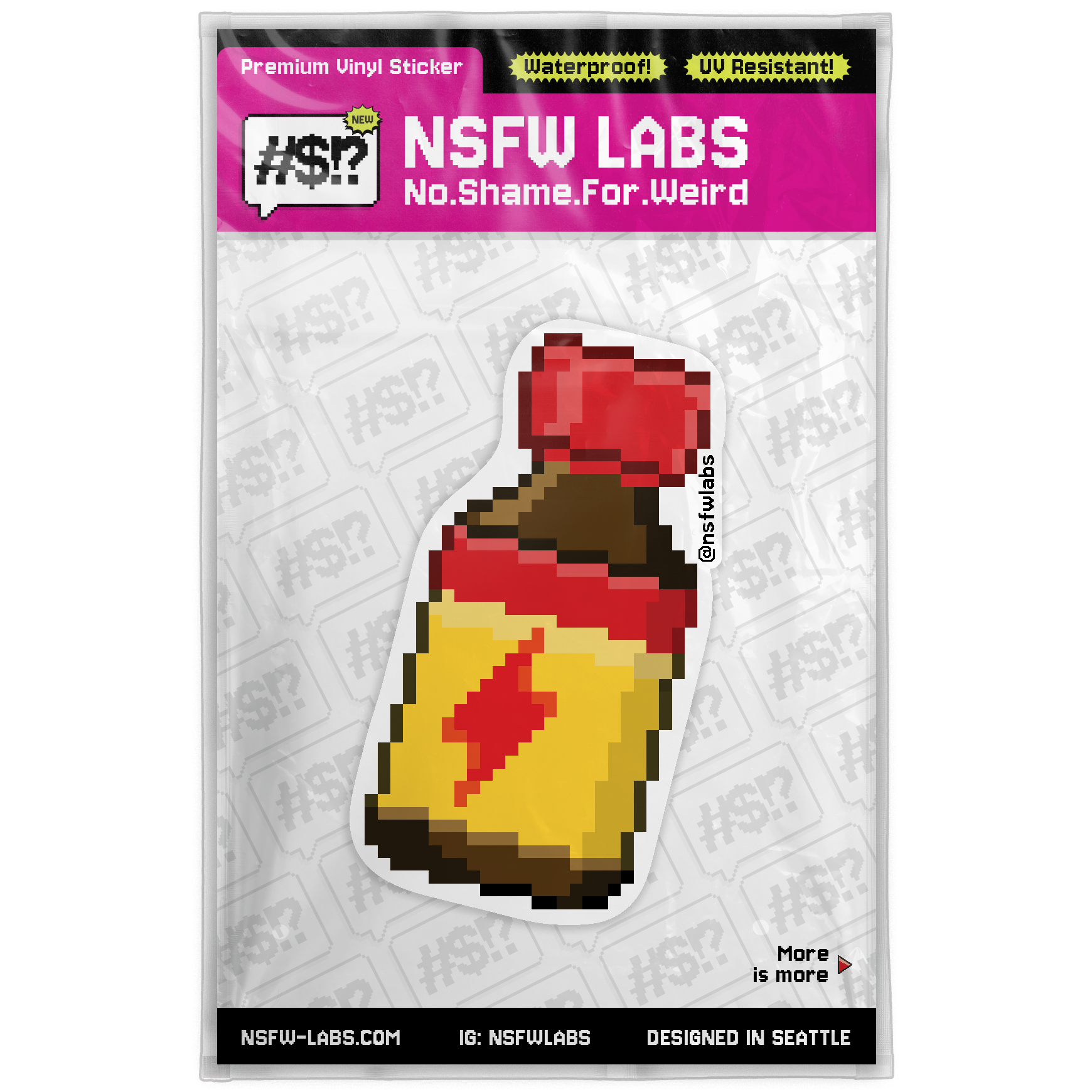 Pixel Poppers Sticker
