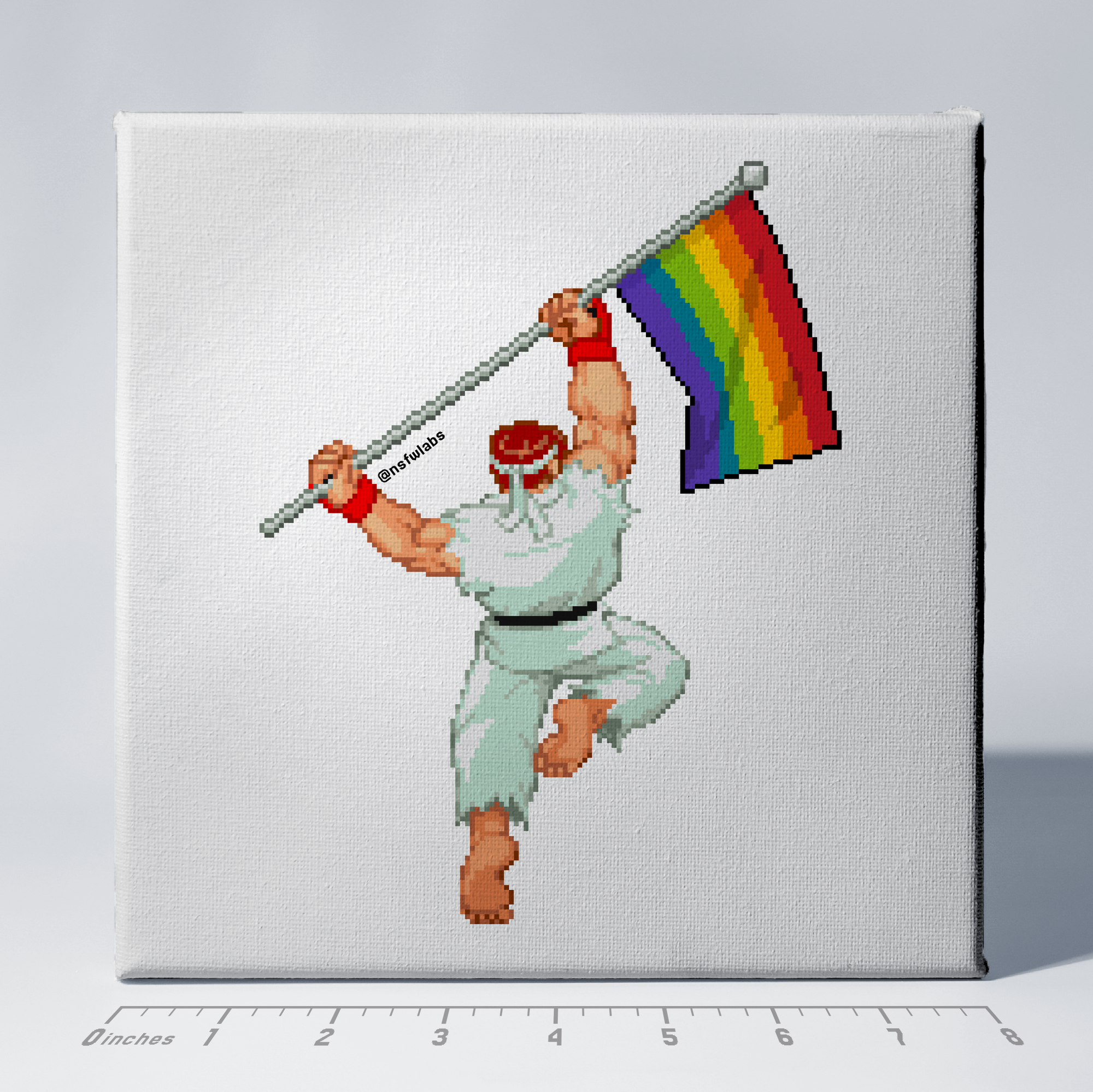 Ryu the Ally Canvas Print