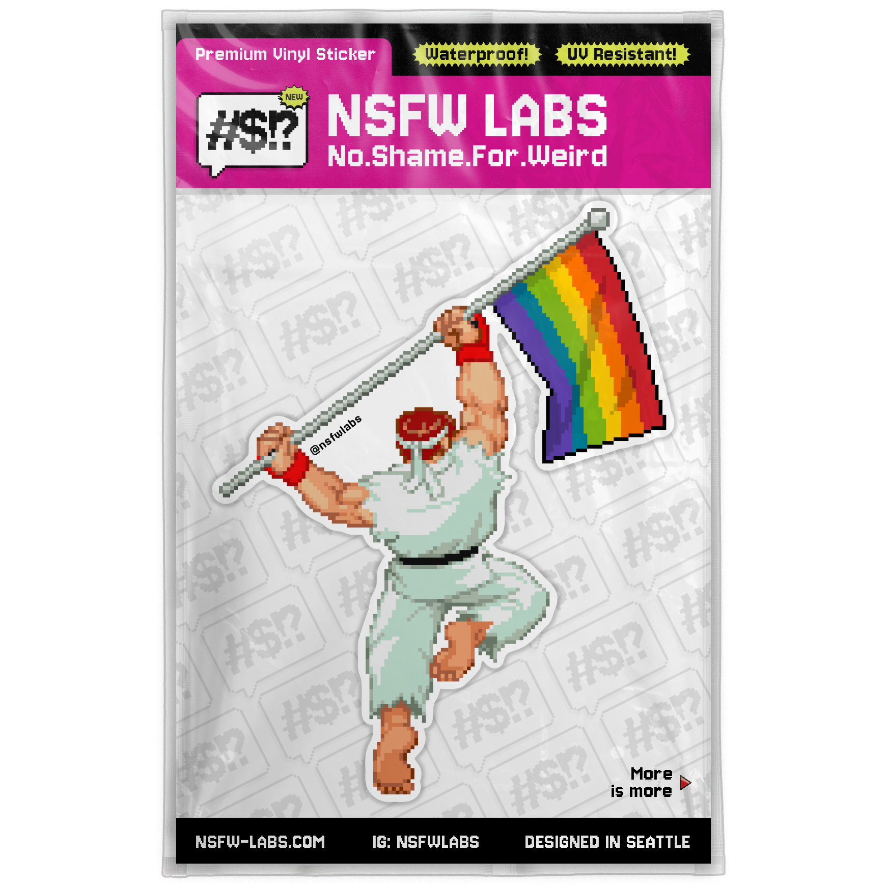 Ryu the Ally Sticker