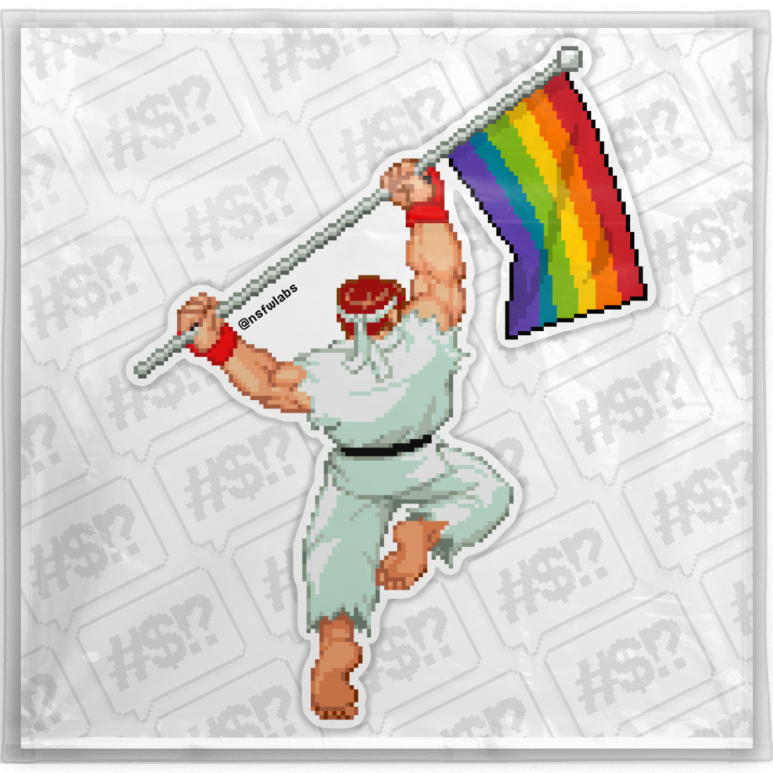 Ryu the Ally Sticker