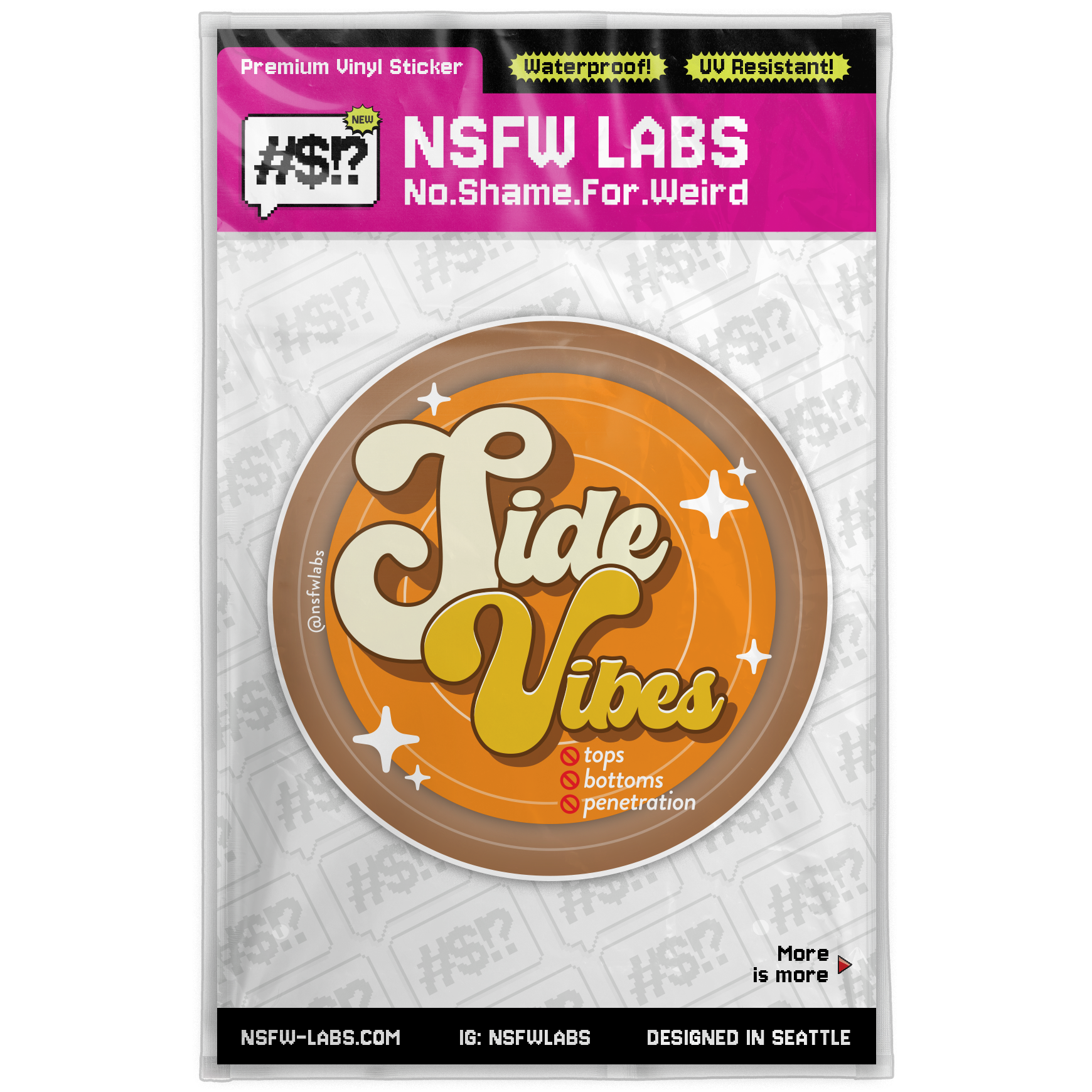 Side Vibes Sticker
