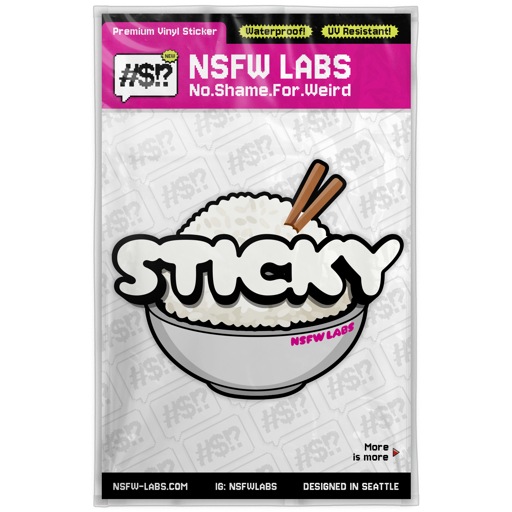 Sticky Rice Sticker