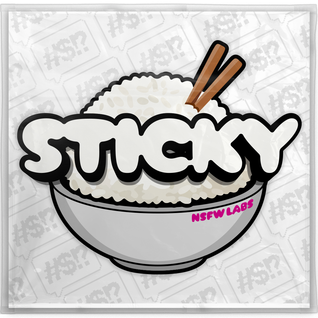 Sticky Rice Sticker