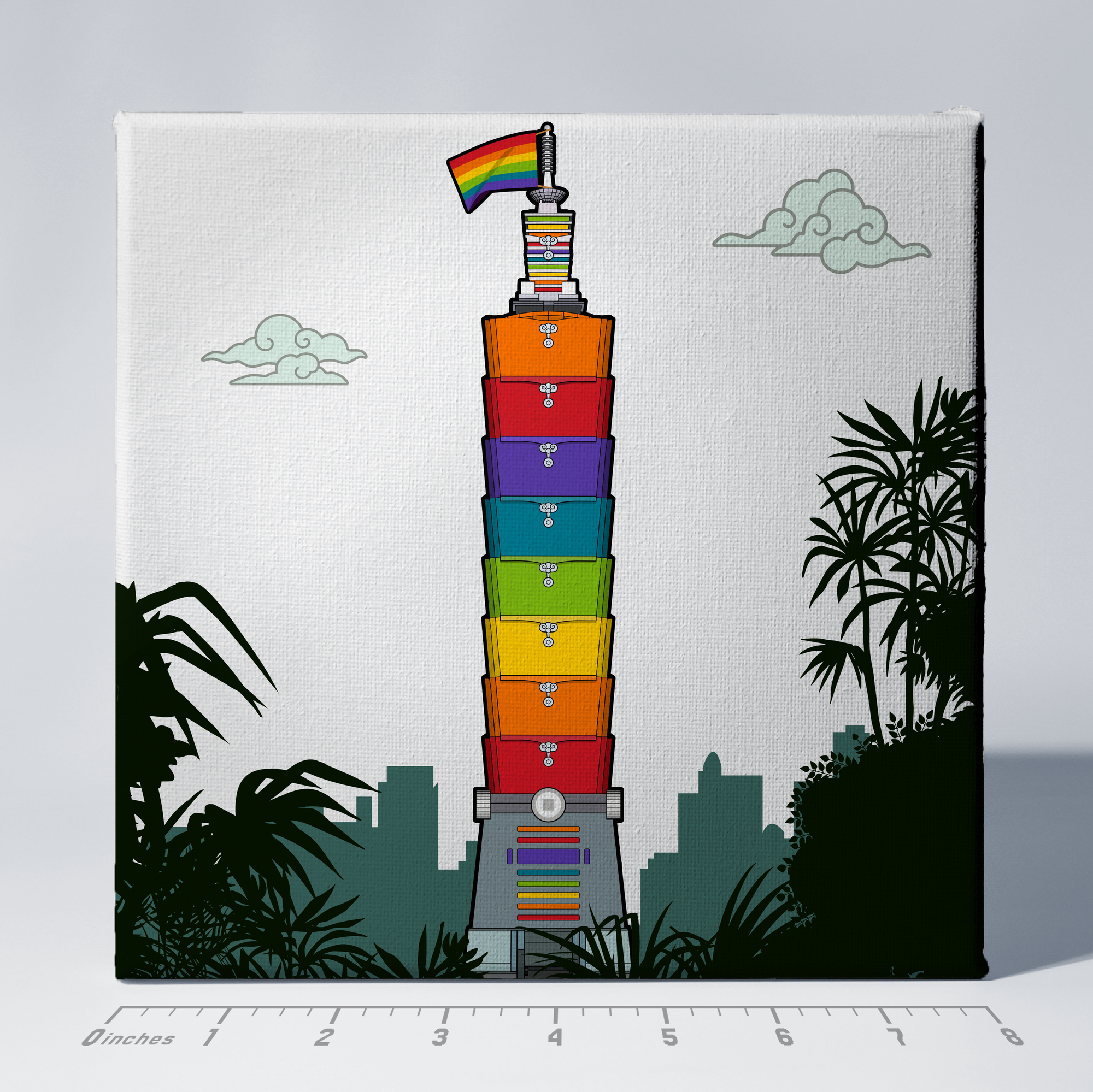 Taipei 101 Canvas Print
