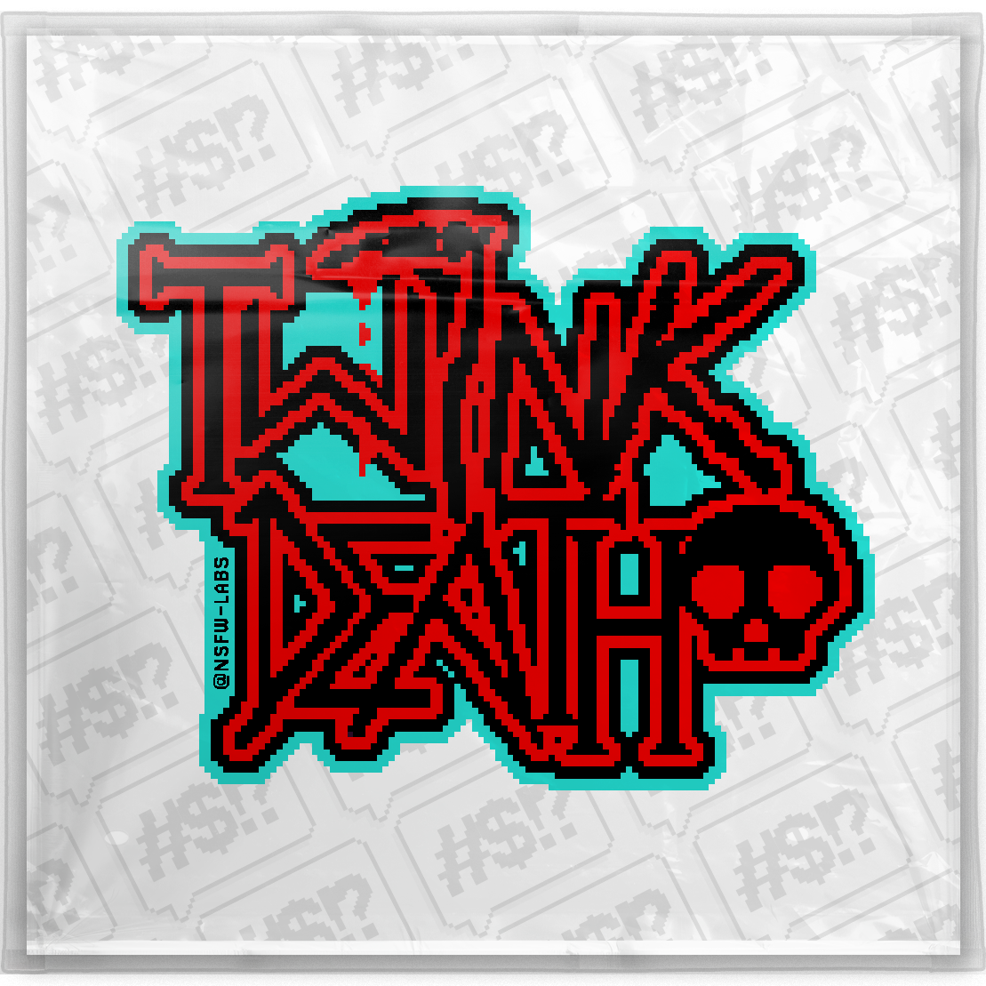 Twink Death Sticker